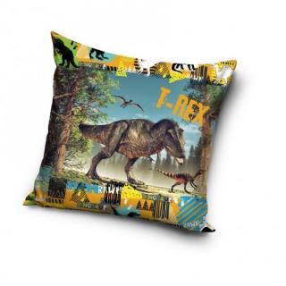 Polštářek T-Rex Polední svačinka 40x40 cm