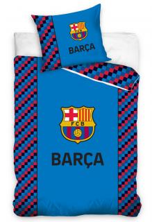 Povlečení FC Barcelona Small Cubes 140x200/70x90
