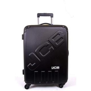 Sada 3 skořepinových kufrů JCB 006 černá