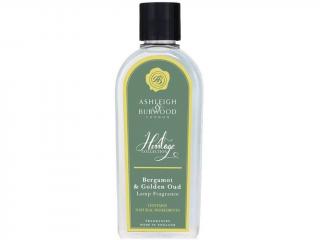 Ashleigh & Burwood – náplň do katalytické lampy Bergamot & Golden Oud (Bergamot a agarové dřevo), 500 ml