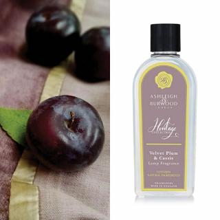 Ashleigh & Burwood – náplň do katalytické lampy Velvet Plum & Cassis (Sametová švestka a černý rybíz) Objem: 250 ml