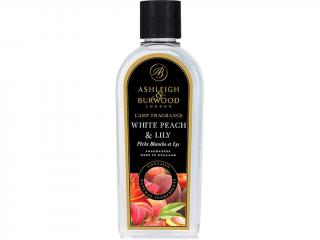 Ashleigh & Burwood – náplň do katalytické lampy White Peach & Lilly (Broskev a lilie), 500 ml