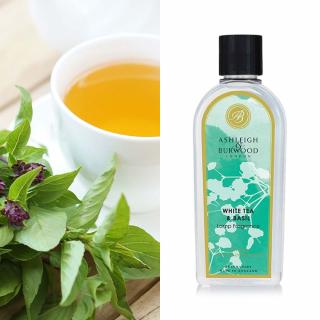 Ashleigh & Burwood – náplň do katalytické lampy White Tea & Basil (Bílý čaj a bazalka) Objem: 500 ml