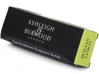 Ashleigh & Burwood – náplň vůně do auta Sicilian Lemon (Sicilský citron), 1 ks