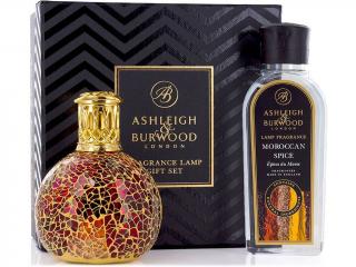 Ashleigh & Burwood – sada katalytická lampa Tahitian Sunset malá, náplň Moroccan Spice (Marocké koření) 250 ml