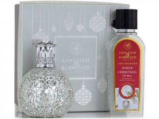 Ashleigh & Burwood – sada katalytická lampa Twinkle Star malá, náplň White Christmas (Bílé Vánoce) 250 ml