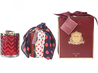Côte Noire – Herringbone svíčka Rose Oud, 600 g