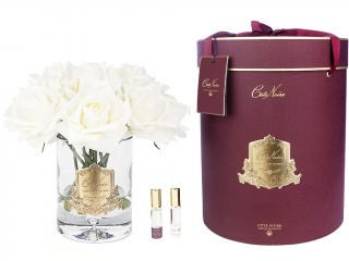 Côte Noire – Luxury Grand Bouquet kytice 13 parfémovaných růží Champagne
