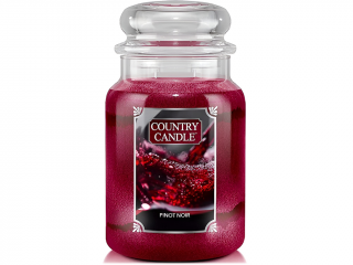 Country Candle – svíčka Pinot Noir (Červené víno), 737 g