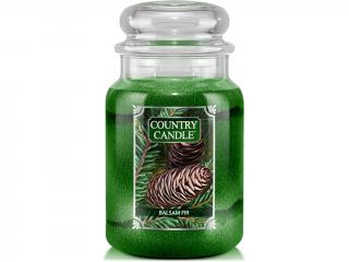 Country Candle – vonná svíčka Balsam Fir (Jehličí z jedle), 680 g