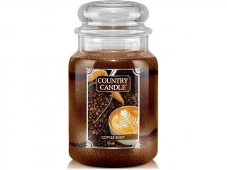Country Candle – vonná svíčka Coffee Shop (Kavárna), 680 g