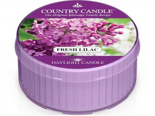 Country Candle – vonná svíčka Fresh Lilac (Svěží šeřík), 35 g