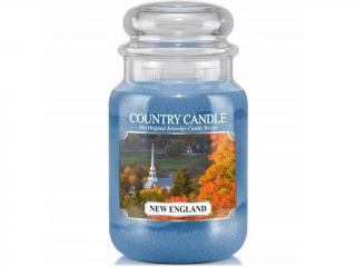 Country Candle – vonná svíčka New England (Nová Anglie), 680 g