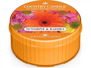 Country Candle – vonná svíčka Sunshine & Daisies (Sedmikrásky pro štěstí), 35 g
