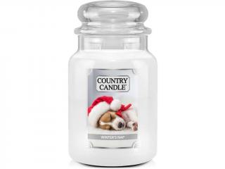 Country Candle – vonná svíčka Winter's Nap (Zimní zdřímnutí), 680 g