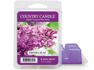 Country Candle – vonný vosk Fresh Lilac (Svěží šeřík), 64 g