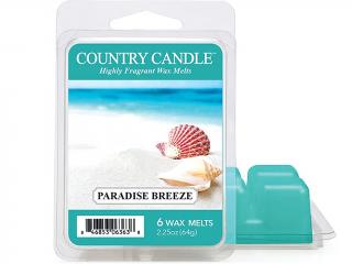 Country Candle – vonný vosk Paradise Breeze (Rajský vánek), 64 g