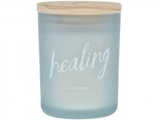 DW Home – Healing vonná svíčka Sea Salt & Lily (Mořská sůl a lílie), 428 g