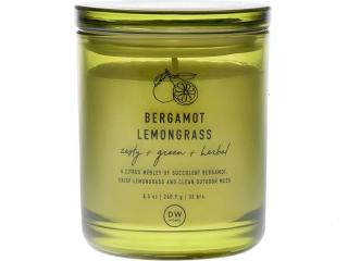 DW Home – vonná svíčka Bergamot Lemongrass (Bergamot a citronová tráva), 241 g