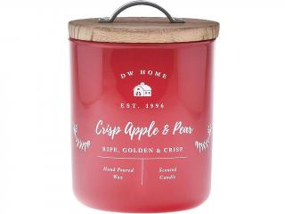 DW Home – vonná svíčka Crisp Apple & Pear (Jablko a hruška), 240 g