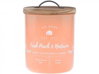 DW Home – vonná svíčka Fresh Peach & Nectarine (Broskev a nektarinka), 240 g