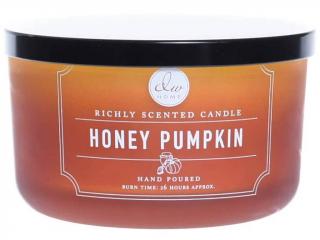 DW Home – vonná svíčka Honey Pumpkin (Medová dýně), 377 g