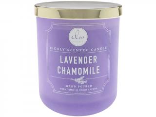 DW Home – vonná svíčka Lavender Chamomile (Levandule a heřmánek), 110 g