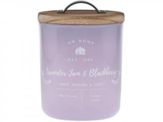DW Home – vonná svíčka Lavender Jam & Blackberry (Levandule a ostružina), 241 g