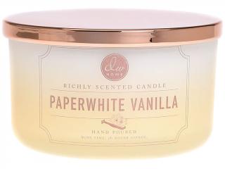 DW Home – vonná svíčka Paperwhite Vanilla (Narcis a vanilka), 382 g