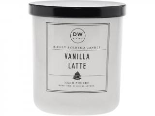 DW Home – vonná svíčka Vanilla Latte (Vanilkové latté), 258 g Velikost: střední 258 g