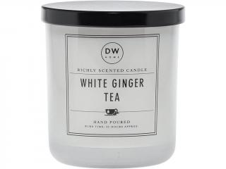 DW Home – vonná svíčka White Ginger Tea (Bílý čaj se zázvorem), 258 g