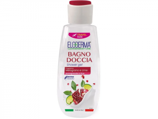 ELODERMA – sprchový gel Melograno e Lime (Granátové jablko a limetka) s Tea Tree Objem: 100 ml