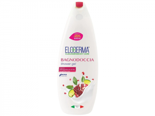 ELODERMA – sprchový gel Melograno e Lime (Granátové jablko a limetka) s Tea Tree Objem: 600 ml