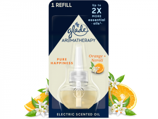 Glade – Aromatherapy Electric náplň difuzéru do zásuvky Pure Happiness (Čisté štěstí), 20 ml
