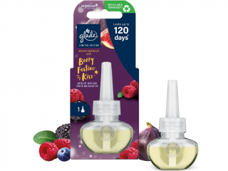 Glade – Electric náplň difuzéru do zásuvky Berry Festive Kiss (Sváteční polibek bobulí), 20 ml