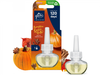 Glade – Electric náplň difuzéru do zásuvky Pumpkin Spice Latte (Dýňové kořeněné latte), 20 ml