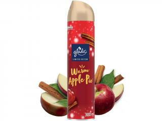 Glade – osvěžovač vzduchu ve spreji Warm Apple Pie (Teplý jablkový koláč), 300 ml