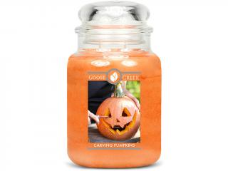Goose Creek – Halloween vonná svíčka Carving Pumpkins, 680 g