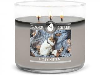 Goose Creek – vonná svíčka Cozy Kitten (Hebké koťátko), 411 g