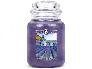 Goose Creek – vonná svíčka Lavender De France (Francouzská levandule), 680 g