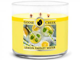 Goose Creek – vonná svíčka Lemon Parsley Water (Citronová limonáda), 411 g