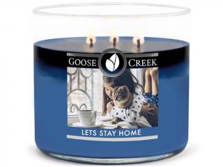 Goose Creek – vonná svíčka Let's Stay Home (Domácí pohoda), 411 g