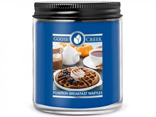 Goose Creek – vonná svíčka Pumpkin Breakfast Waffles (Dýňové vafle), 198 g