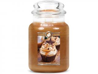 Goose Creek – vonná svíčka Salted Caramel Cupcake (Cupcake politý slaným karamelem), 680 g