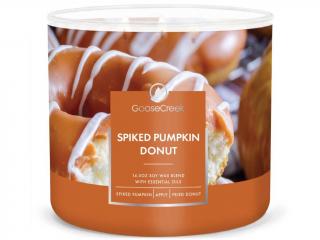 Goose Creek – vonná svíčka Spiked Pumpkin Donut (Dýňová kobliha), 411 g