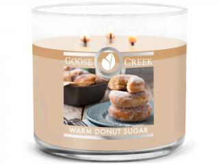Goose Creek – vonná svíčka Warm Donut Sugar (Pocukrovaná kobliha), 411 g