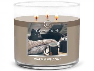 Goose Creek – vonná svíčka Warm & Welcome (Vřelé přivítání), 411 g