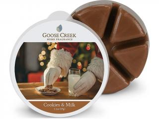 Goose Creek – vonný vosk Cookies & Milk (Koláčky a mléko), 59 g