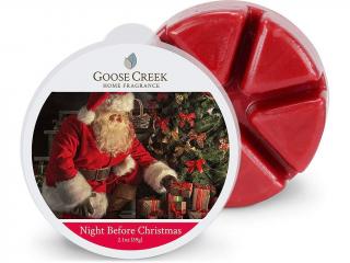 Goose Creek – vonný vosk Night Before Christmas (Očekávání Vánoc), 59 g