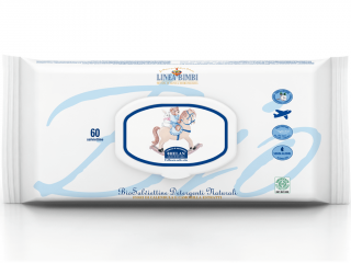 Helan – dětské vlhčené ubrousky Linea Bimbi, 60 ks
